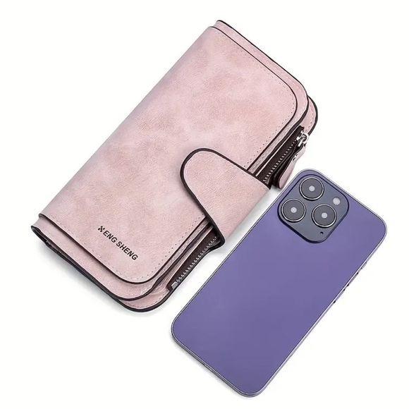 Sleek Minimalist Wallet with Secure Clutch Card Case in Black - NWT - Picture 6 of 6